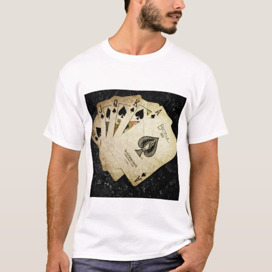 Le T-shirt de jeu des hommes desined uniques de (Devant)