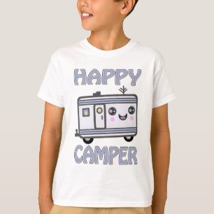 Le T-shirt de Kawaii de profondément satisfait de