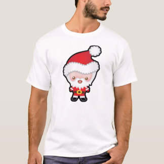 Le T-shirt de Kawaii le père noël des hommes