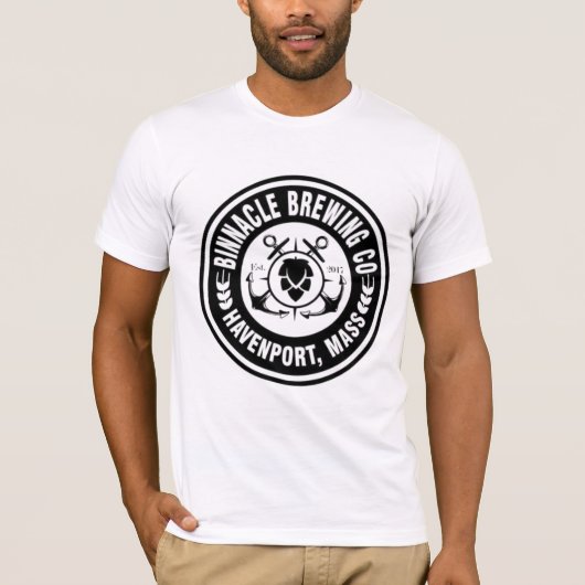 Le T-shirt de la brasserie masculine (Devant)