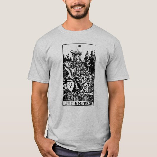 Le T-shirt de la carte impératrice (Devant)