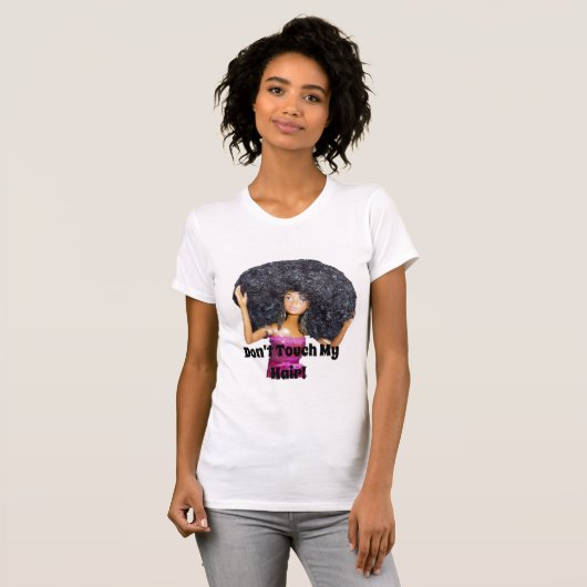 Le T-shirt de la déclaration des femmes ne (Devant entier)