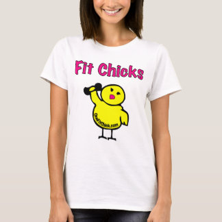 Le T-shirt de la femme convenable de poussins