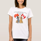 Le T-shirt de la femme de base (Devant)