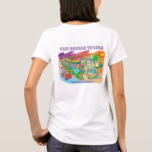 Le T-shirt de la femme de Bridge by Paul Arnold (Dos)