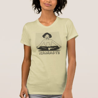 Le T-shirt de la femme de Namaste de yoga