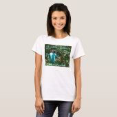 Le T-shirt de la femme/jardinage (Devant entier)