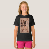 Le T-shirt de la fille de base d'Artemis de déesse (Devant entier)