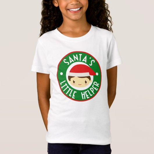 Le T-shirt de la petite fille de l'aide de Père (Devant)