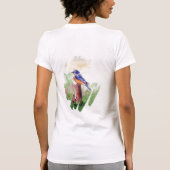 Le T-shirt de Ladie d'éclaboussure de chanson (Dos)