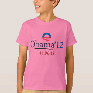 Le T-shirt de l'enfant classique d'Obama 2012