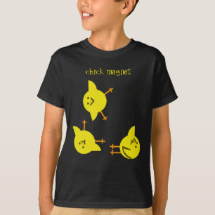 Le T-shirt de l'enfant d'aimant de poussin