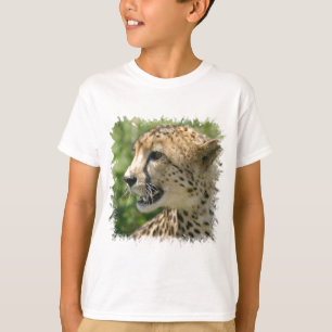 Le T-shirt de l'enfant d'attaque de guépard