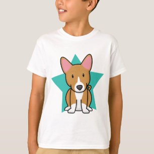 Le T-shirt de l'enfant de Basenji d'étoile de