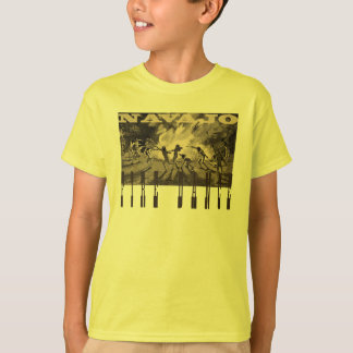Le T-shirt de l'enfant de canyon grand - jaune