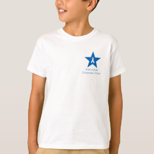 Le T-shirt de l'enfant de conscience d'apraxie