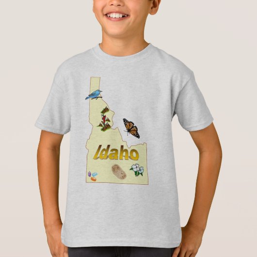 Le T-shirt de l'enfant de l'Idaho (Devant)