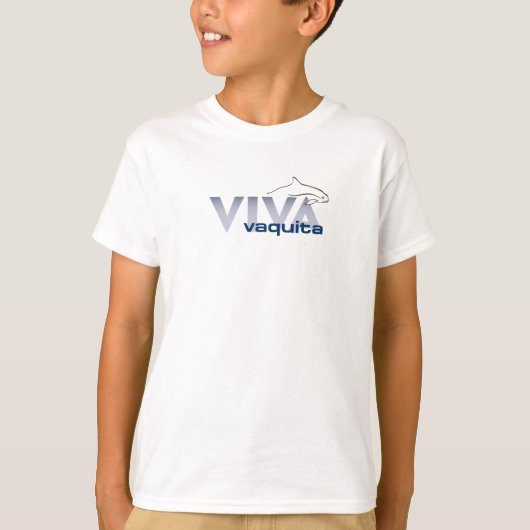 Le T-shirt de l'enfant de VivaVaquita (Devant)