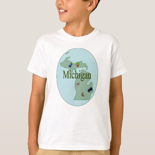 Le T-shirt de l'enfant du Michigan (Devant)