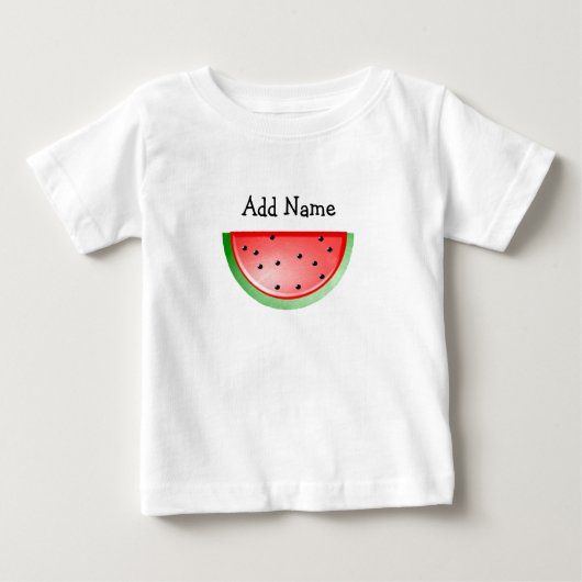 Le T-shirt de l'enfant nommé personnalisé de (Devant)