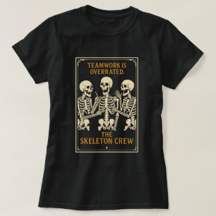 Le T-Shirt de l'Équipe de Squelettes Lieu de Tra