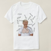 Le T-shirt de l'Idiot Orange (Design devant)