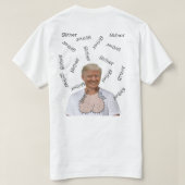 Le T-shirt de l'Idiot Orange (Design dos)