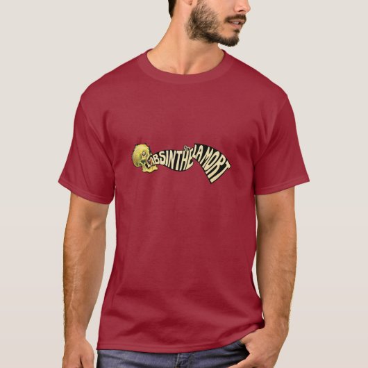 Le T-shirt de mort de La c'est de L'Absinthe (Devant)