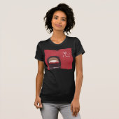 Le T-shirt de Ninja de singe de chaussette (Devant entier)