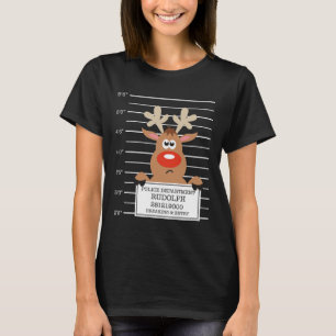 Le T-shirt de Noël de Rudolph Reindeer