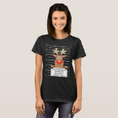 Le T-shirt de Noël de Rudolph Reindeer (Devant entier)