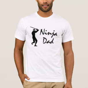 Le T-shirt de papa de Ninja pour la fête des pèr