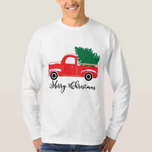 Le T-shirt de pays de camion des hommes joyeux de
