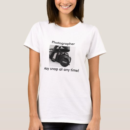 Le T-shirt de Photog (Devant)