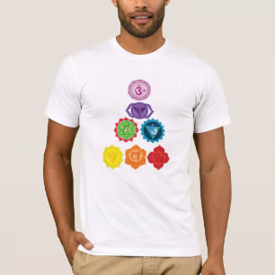 Le T-shirt de sept hommes de Chakras