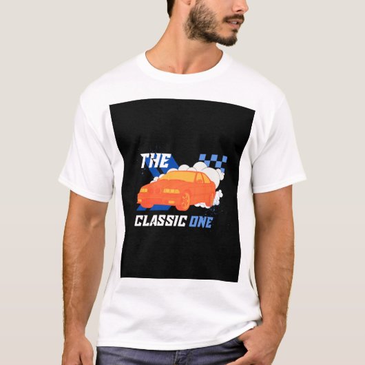 Le T-Shirt de voiture classique (Devant)