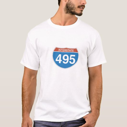Le T-shirt des 495 hommes d'un état à un autre (Devant)