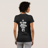 Le T-shirt des dames (Dos entier)