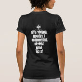Le T-shirt des dames (Dos)