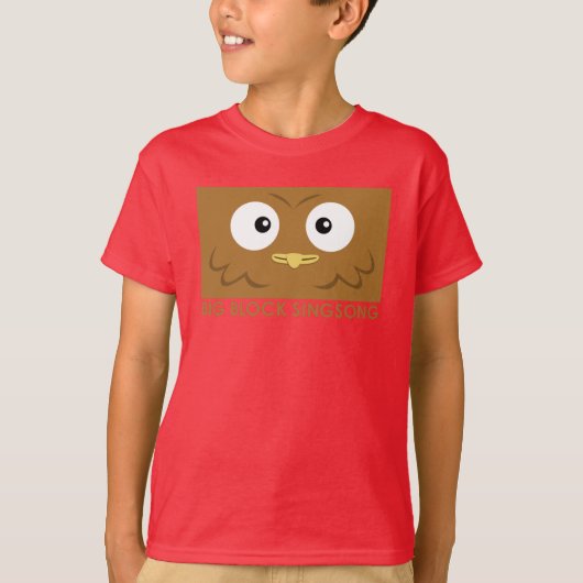 Le T-shirt des enfants de hibou de BBSS (Devant)