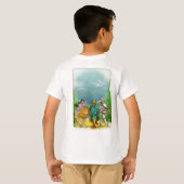 Le T-shirt des enfants de magicien d'Oz (Dos entier)