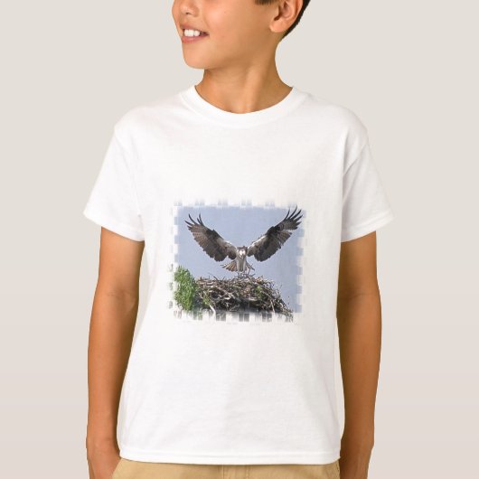 Le T-shirt des enfants de nid de balbuzard (Devant)