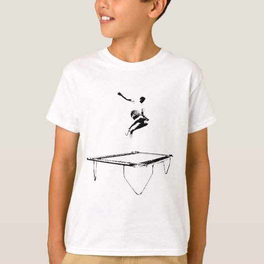 Le T-shirt des enfants de trempoline (Devant)