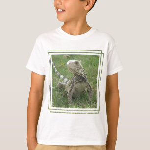 Le T-shirt des enfants d'iguane