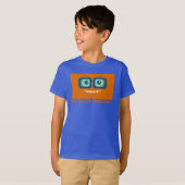 Le T-shirt des enfants d'orange de bande (Devant entier)