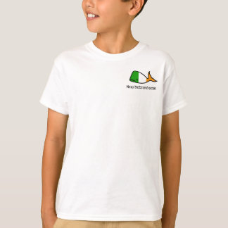 Le T-shirt des enfants irlandais de baleine