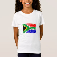Le T-shirt des enfants sud-africains d'argot -