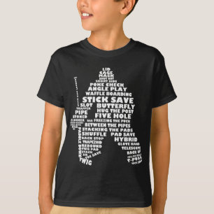 Le T-shirt des enfants typographiques de gardien