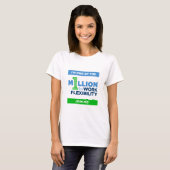 le T-shirt des femmes 1MFWF (Devant entier)