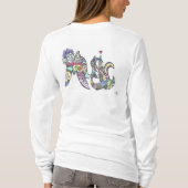 le T-shirt des femmes : 3 eighths/musique (Dos)